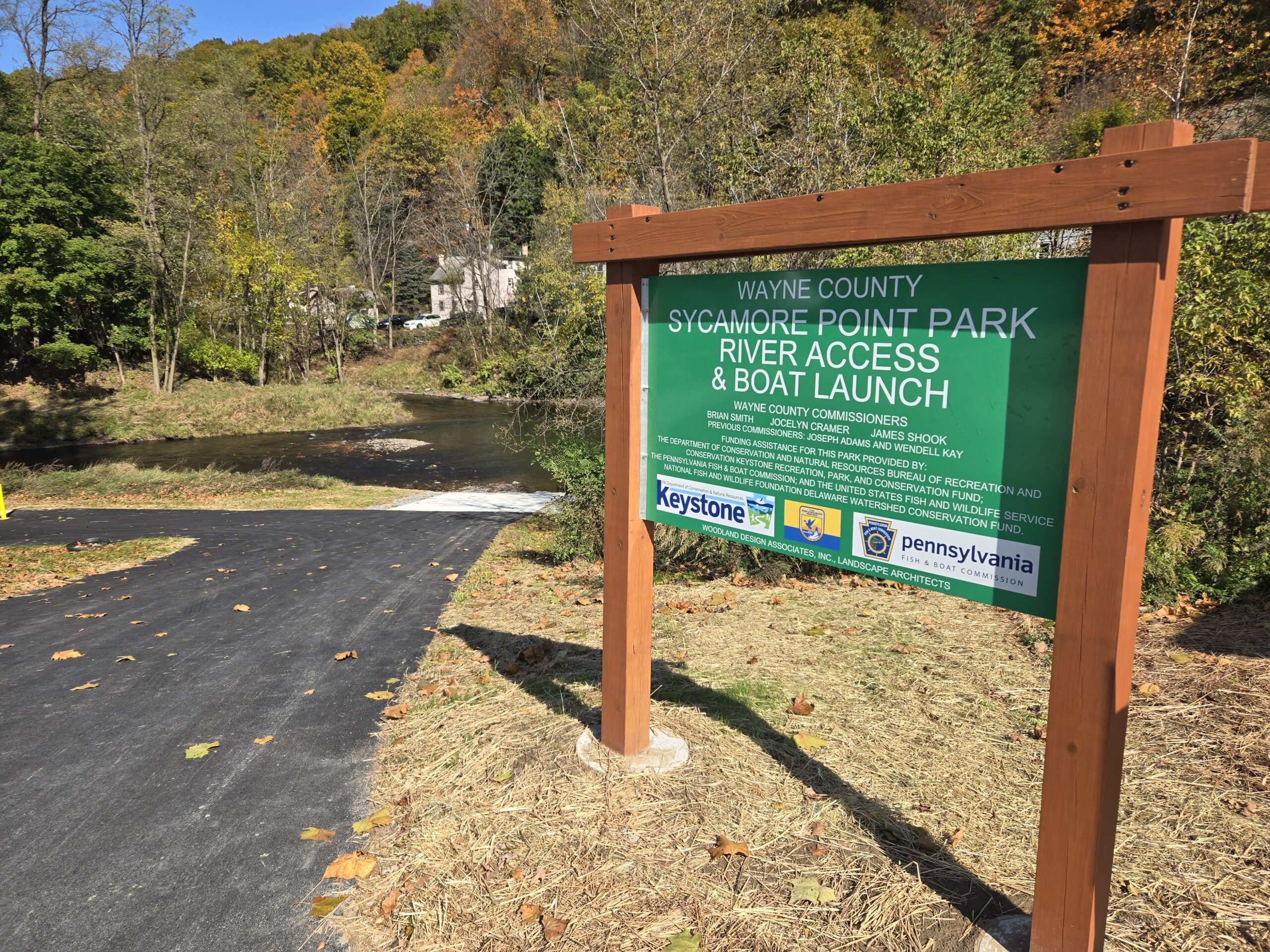 Partners Celebrate Opening of Sycamore Point Park Along Lackawaxen River – Technologist